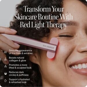 Solawave Red Light Facial Treatment Device